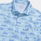 Vineyard Vines Men's Printed Sankaty Polo