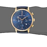 Maurice Lacroix Men's Eliros Quartz Blue Yellow Gold Analog Display Watch EL1098-PVP01-411-1