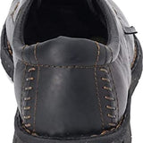 Born Men's Soledad Black Size 9 Handcrafted Leather Oxford Shoes