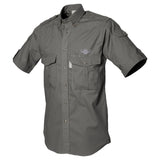 TAG Safari Men's Buffalo Logo Short Sleeve Shooter Shirt