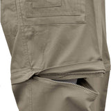 Tag Safari Zambezi Convertible Pants for Men, Covered Utility Pocket, Zip Off, 100% Cotton