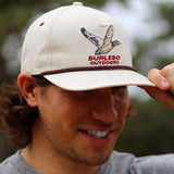 Burlebo Men's Cream Burlebo Outdoors Snapback Duck Cap