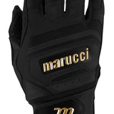 Marucci Pittards Reserve Black Adult Small Ultra Flexible Batting Gloves