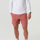 Burlebo Men's Everyday Shorts (Red Clay - Fish)