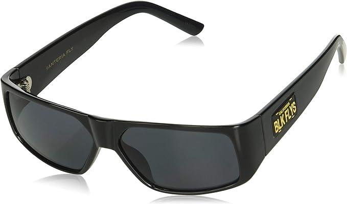 Black Flys Men's Santeria Fly (Cali Plate) Shield Sunglasses