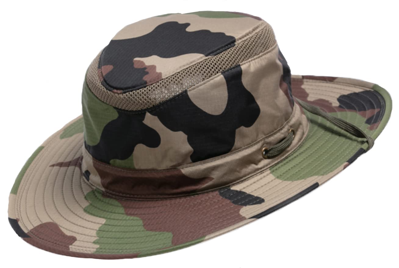 Henschel Medium Digital Camo 10-Point Camper Water Repellent Booney Hat