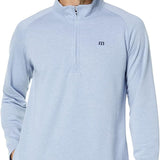 TravisMathew Men's Upgraded Quarter Zip Long Sleeve Sweater