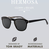 Christopher Cloos x Brady Hermosa Polarized Biodegradable Sunglasses