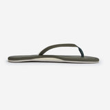 Hari Mari Women's Meadows Sage Dark Ivy Size 6 Arch Support Flip Flops