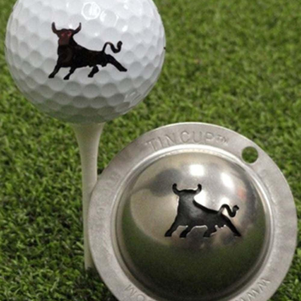 Tin Cup Golf Ball Custom Marker Alignment Tool