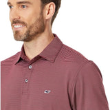 Vineyard Vines Men's St. Jean Stripe Sankaty Polo