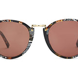 Vonzipper Women's Sunglasses Morse Jupiter Storm With Bronze Lens