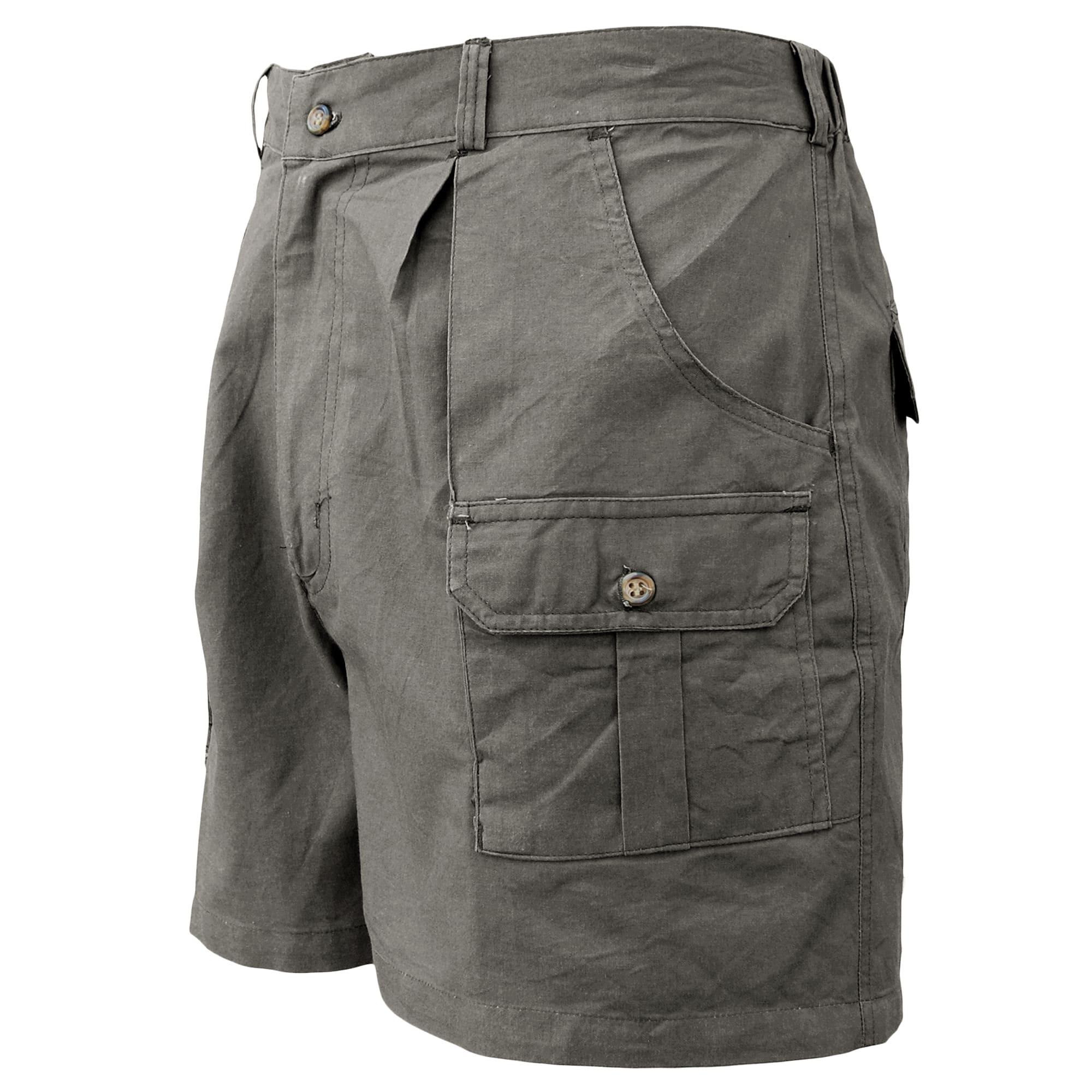 Hunter Safari Shorts for Men, Professional 100% Cotton Cargo