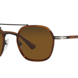 Persol Men's PO2480S Light Havana with Brown Polarized Lens Designer Sunglasses