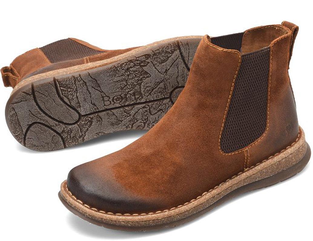 Born Men's Brody Handcrafted Leather Chelsea Boot