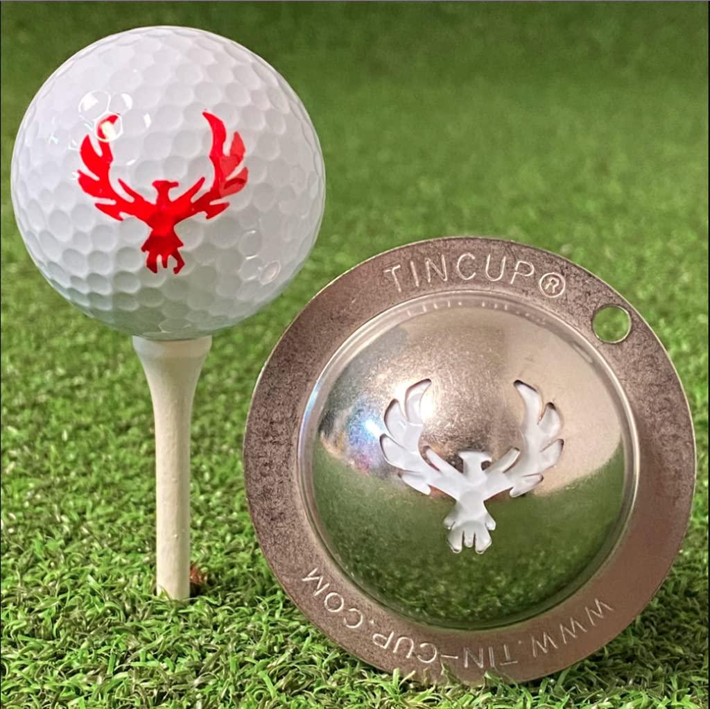 Tin Cup Golf Ball Custom Marker Alignment Tool