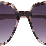 Radley London Women's Caggie Gloss Pink Tort Oversized Square Sunglasses