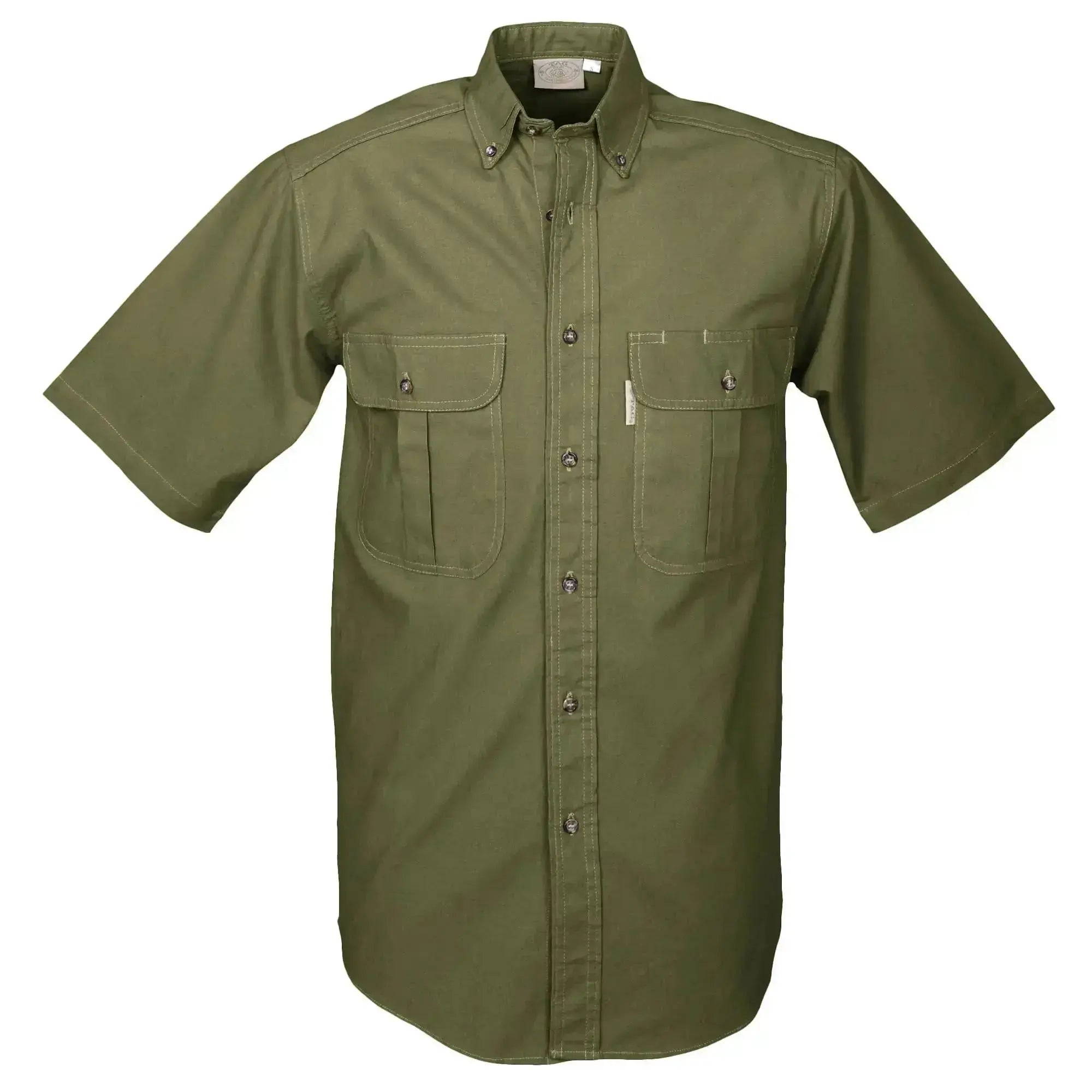 TAG Safari Men's Safari Short Sleeve Shirt w Chest Pockets