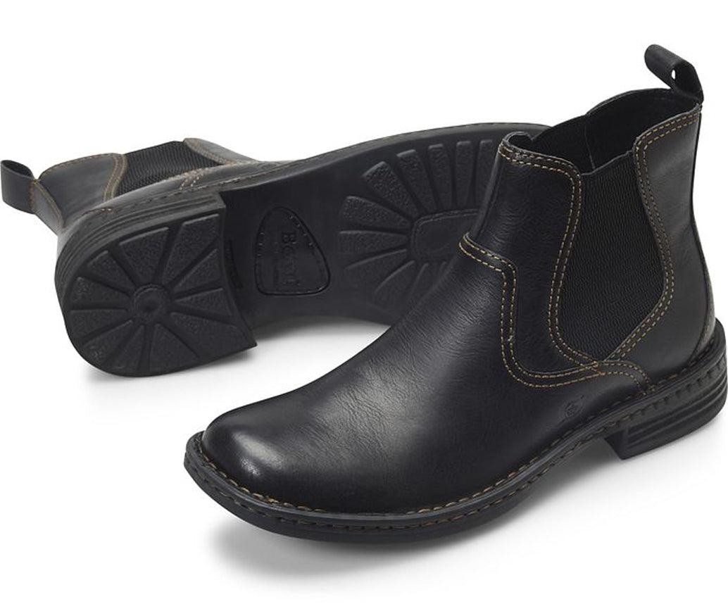 Born Men's Hemlock Handcrafted Leather Chelsea Boot