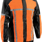 Milwaukee Leather Men's MPM9510 Water-Resistant Hi Vis Rain Suit