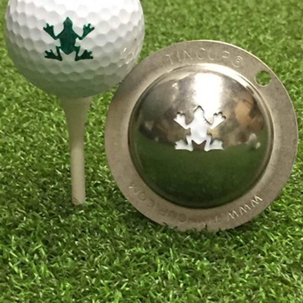 Tin Cup Golf Ball Custom Marker Alignment Tool