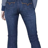 Kimes Ranch Women's Jennifer Blue 12W x 34L High-Rise Wide Flare Jeans