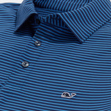 Vineyard Vines Men's Bradley Stripe Sankaty Polo