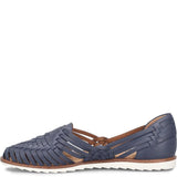 Rainer Full Grain Leather Slip On Huarache Shoe