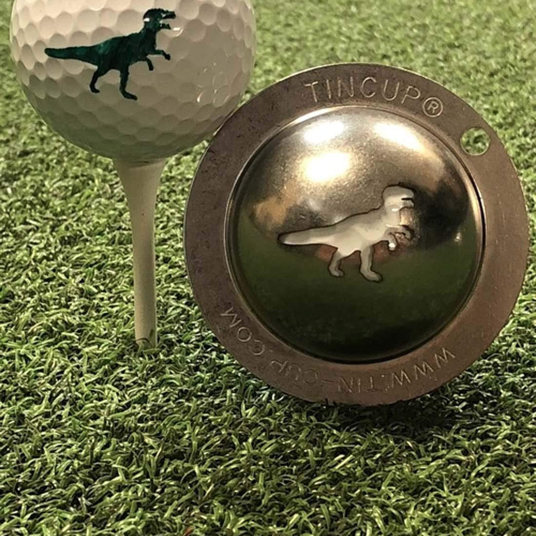 Tin Cup Golf Ball Custom Marker Alignment Tool