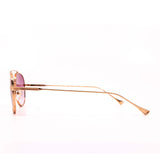 DIFF Eyewear Women's Noa Rose Gold + Wine Gradient Lens Sunglasses