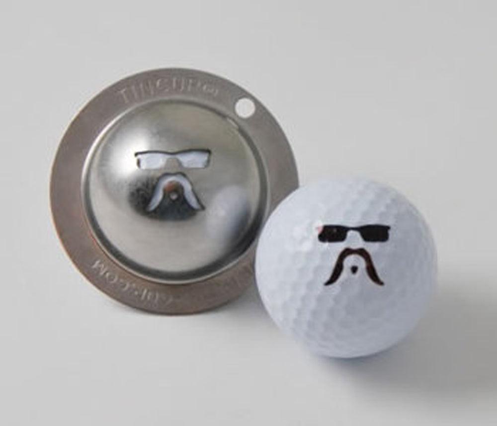 Tin Cup Golf Ball Custom Marker Alignment Tool