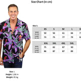 Paradise Found Mens Jungle Bird Tom Selleck Magnum PI Red Medium Rayon Shirt