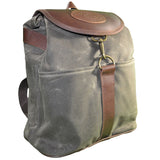 Tag Safari Backpack - Waxed Canvas