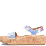 BORN Women's Sari Cork Platform Wedge Sandal