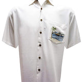 Bamboo Cay Mens Catch Of The Day Rayon Shirt