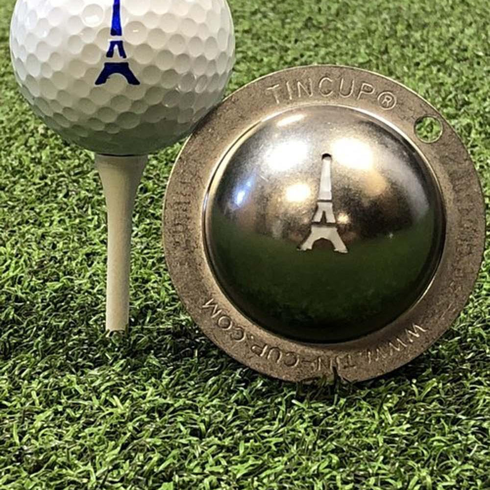 Tin Cup Golf Ball Custom Marker Alignment Tool