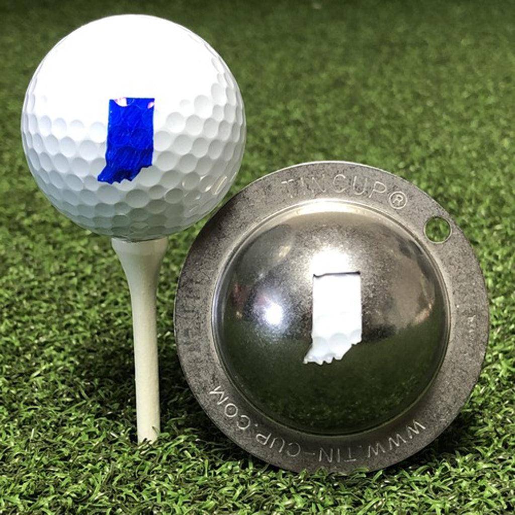 Tin Cup Golf Ball Custom Marker Alignment Tool