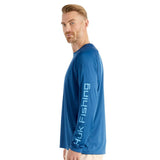HUK Men's Pursuit Vented Long Sleeve, 30 UPF Fishing Shirt