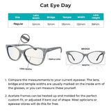 Swanwick Cat Eye Day Teal Two Tone Regular Blue Light Blocking Glasses