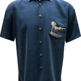 Bamboo Cay Mens Catch Of The Day Rayon Shirt