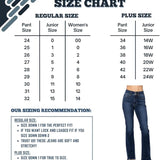 Judy Blue Women's High Waist Tummy Control Classic Straight Jeans