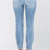 Judy Blue Jeans Women's Hi-Rise Boyfriend Destroyed Jeans