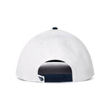 Burlebo Men's White Patriotic Flying B Signature Snapback Cap