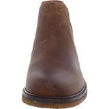 Johnston & Murphy Men's Copeland Size 10.5 Tan Oiled Full Grain Chelsea Boots