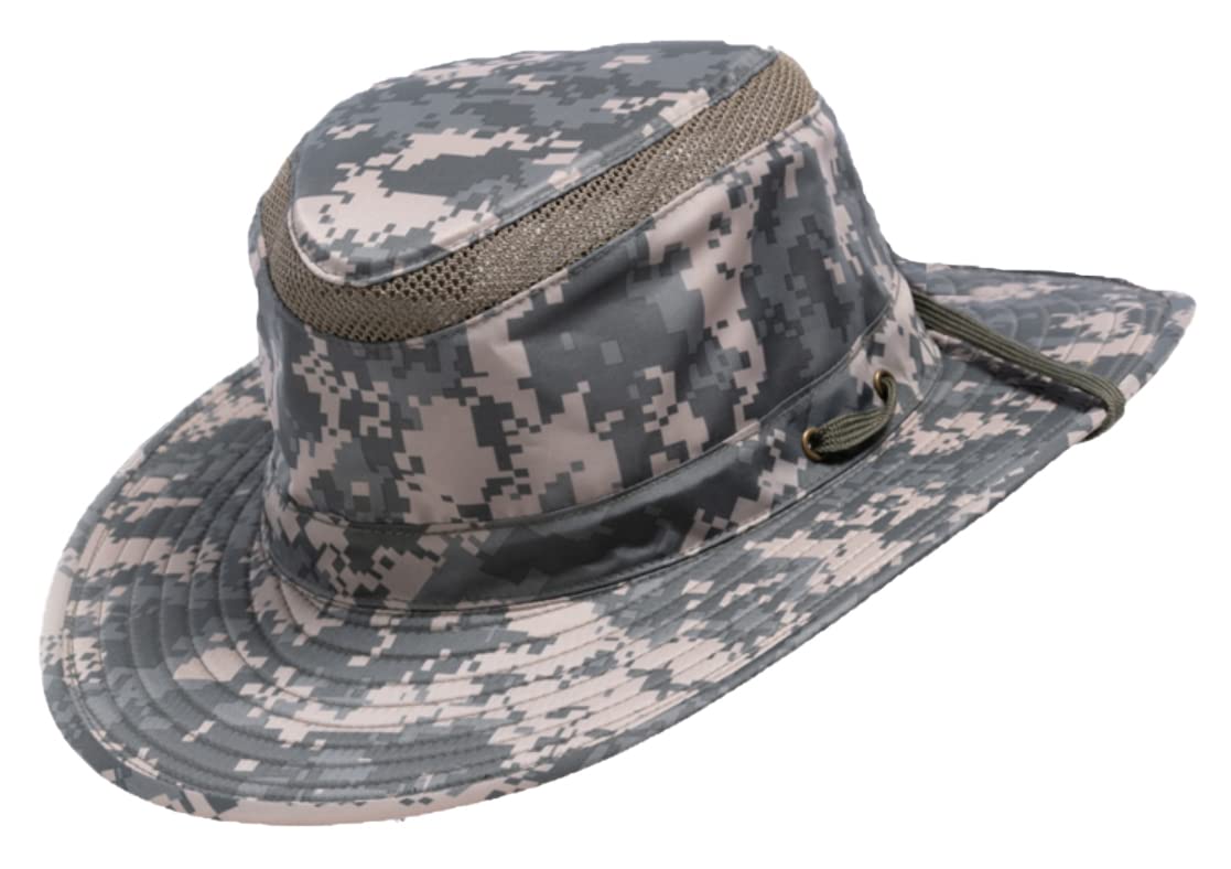 Henschel Medium Digital Camo 10-Point Camper Water Repellent Booney Hat