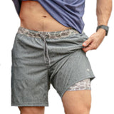 Burlebo Men's Athletic Workout Shorts