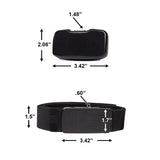 Boomin Belts Portable Bluetooth Belt Buckle Speaker with Faceplate | Water Resistant Magnetic Wearable Bluetooth Speaker with Clip Holder and 4GB Storage | 6+ Hour Battery Life | Belt Included