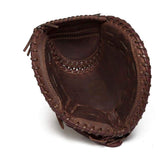 Nokona X2 FastPitch Closed Web Chocolate Lace Right Handers Catchers Glove