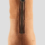 Cougar Women's Button Oak Suede Size 7 Narrow Lambswool Waterproof Mid Boot