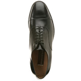 Johnston & Murphy Melton Cap-Toe Dress Shoes (Black,12)